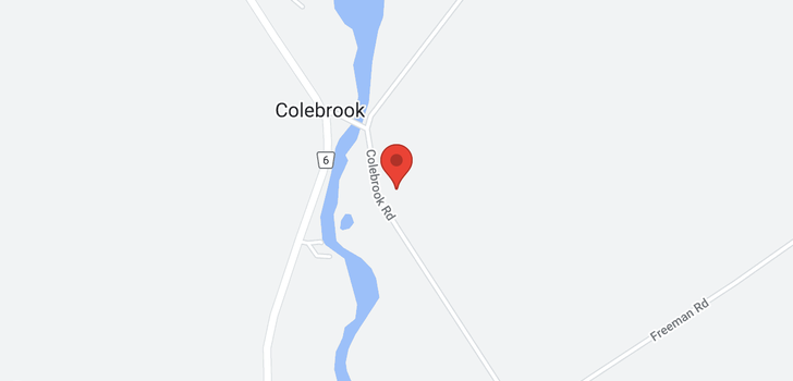 map of 290 Colebrook RD